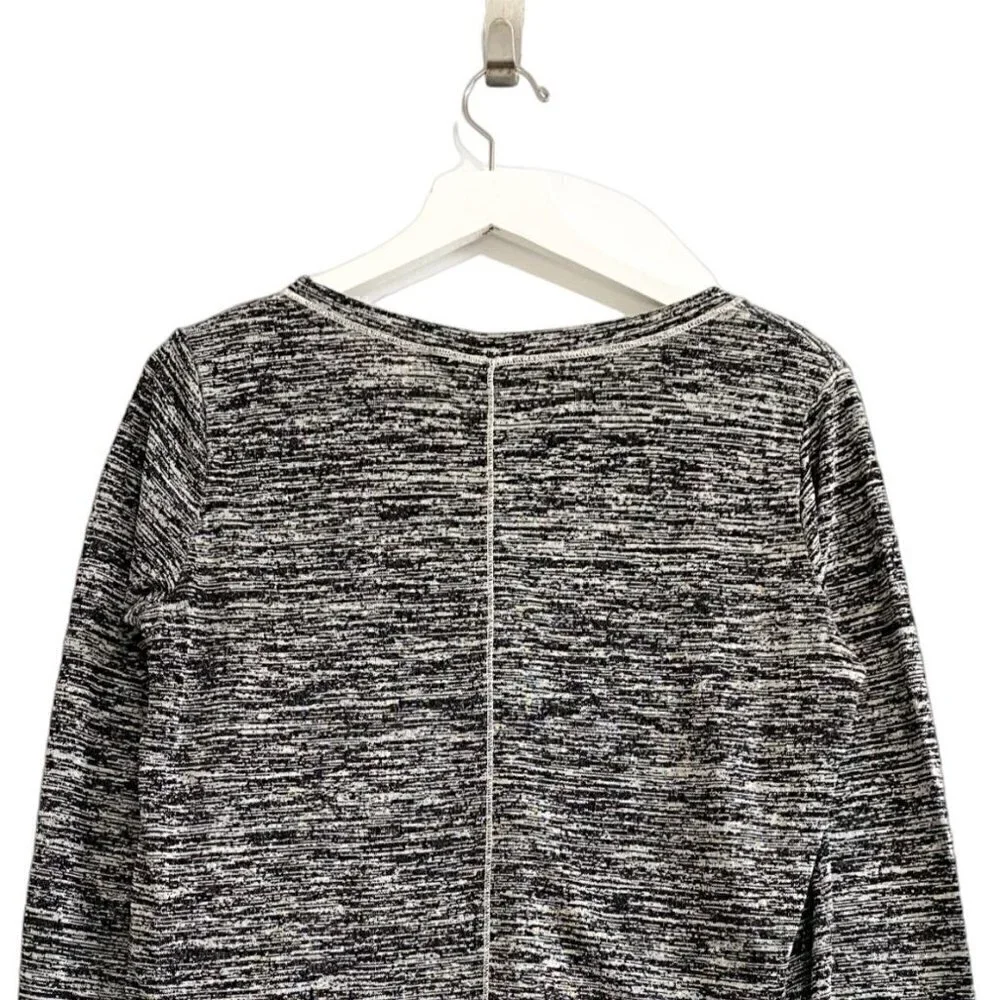 Michael Stars Marled Gray Long Sleeve Top, one size